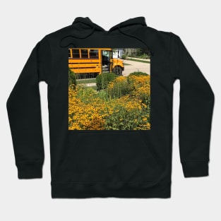 Back to School, school bus, first day of school Hoodie